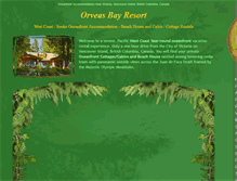 Tablet Screenshot of orveasbay.com